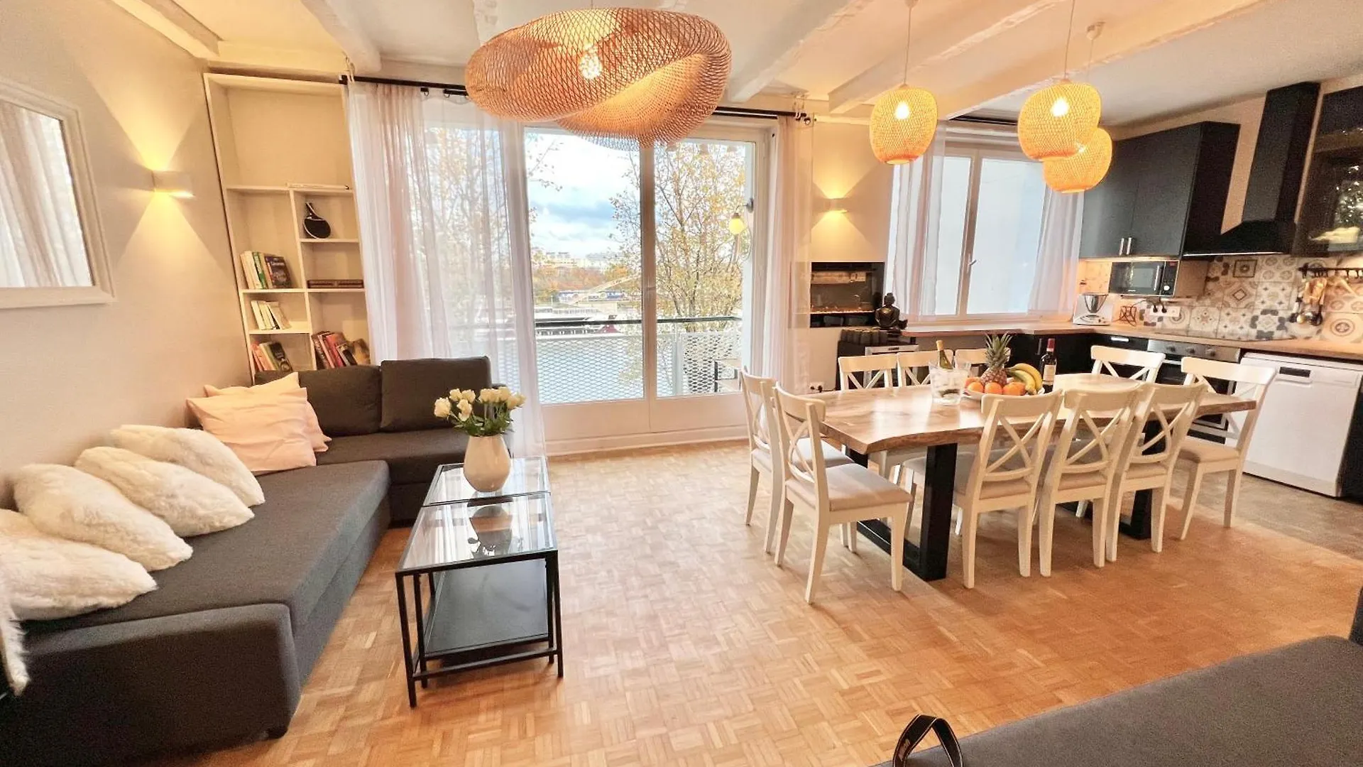 Parisnicostay - Cosy 4 Bedrooms Flat Seine River Paryż